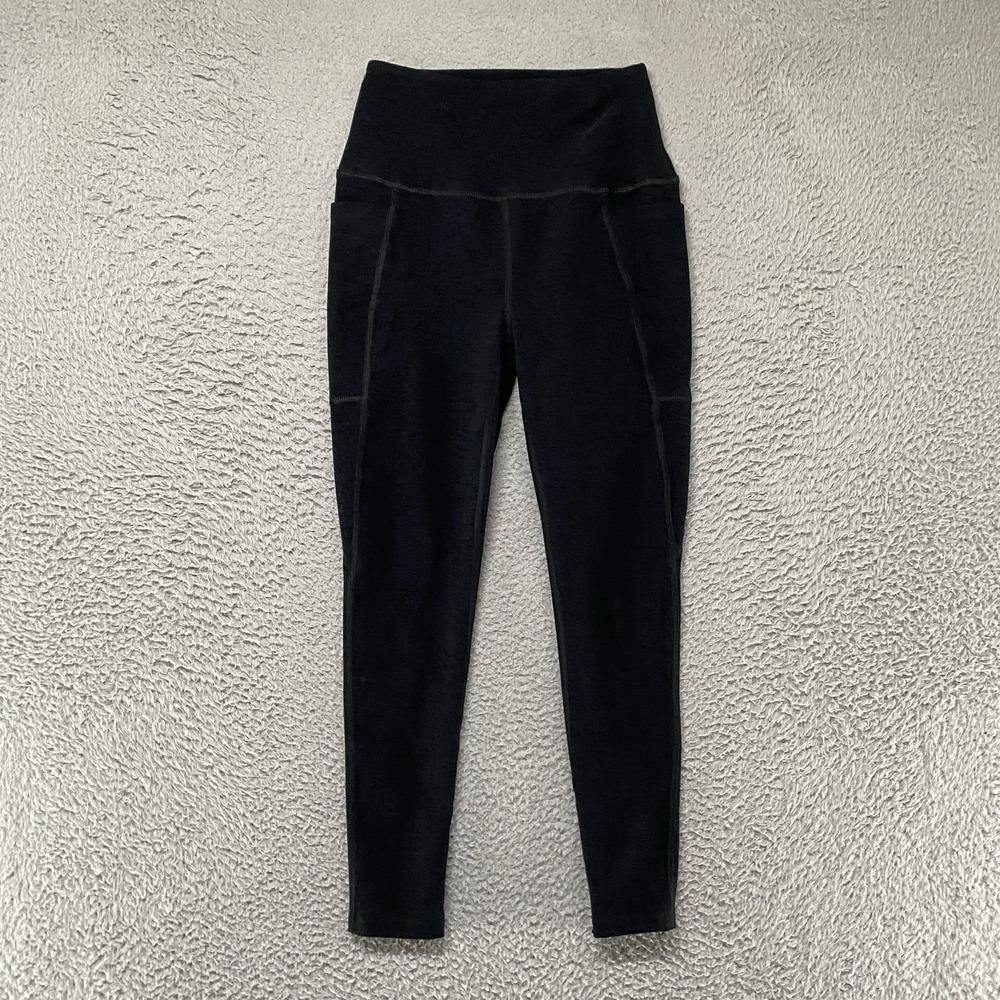 Beyond Yoga Leggings Womens Medium Spacedye High Rise Ankle Pockets Yoga Gym